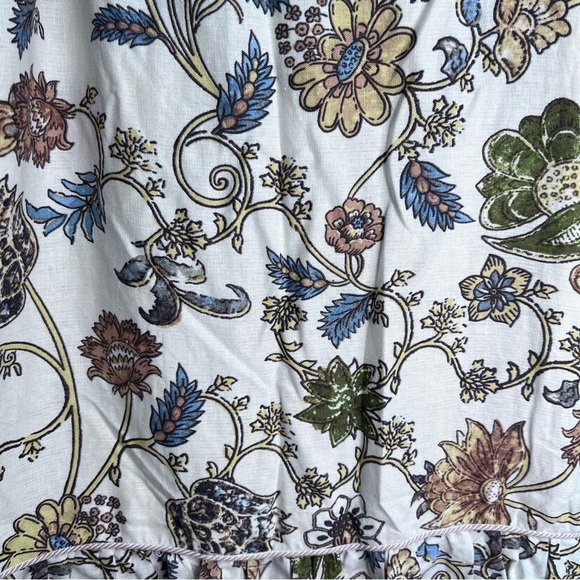 House of Harlow 1960 Bohemian Linen Maxi Skirt Size Large​ - Picture 7 of 11